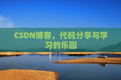 CSDN博客,代码分享与学习的乐园